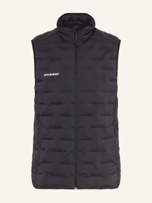 Mammut Kamizelka Pikowana Sender In schwarz CZARNY