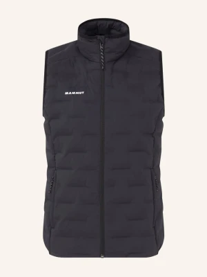 Mammut Kamizelka Pikowana Sender In schwarz CZARNY