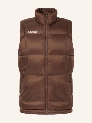Mammut Kamizelka Puchowa Gacier Glow In Vest braun BRĄZOWY