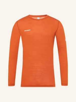 Mammut Koszulka Z Długim Rękawem Tree Wool Fl orange