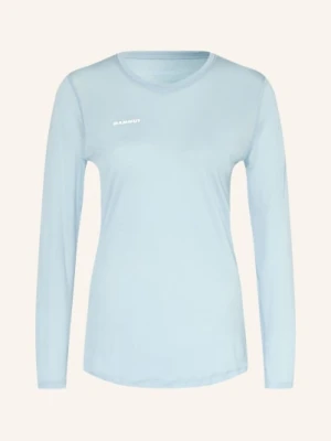 Mammut Koszulka Z Długim Rękawem Tree Wool Z Wełną Merino blau