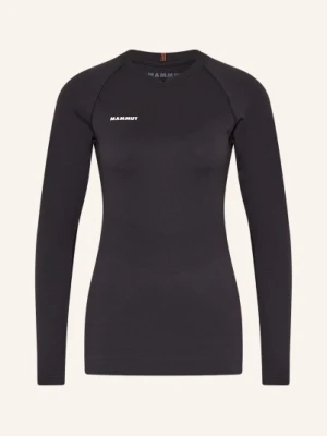 Mammut Koszulka Z Długim Rękawem Trift Z Wełną Merino schwarz