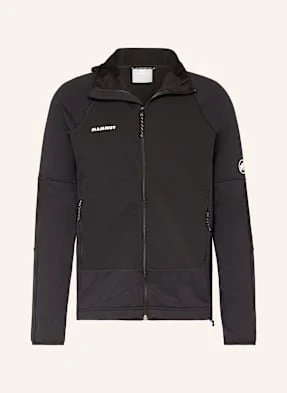 Mammut Kurtka Jako Warstwa Środkowa Massone Ml Hooded schwarz