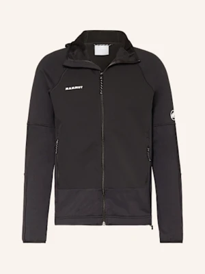 Mammut Kurtka Jako Warstwa Środkowa Massone Ml Hooded schwarz