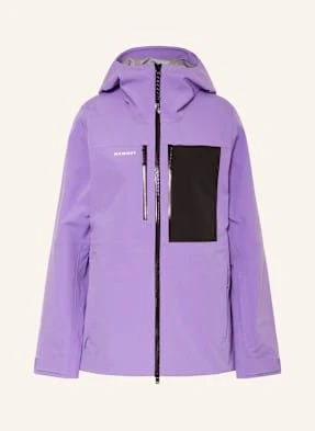 Mammut Kurtka Narciarska Z Hardshellu Stoney lila