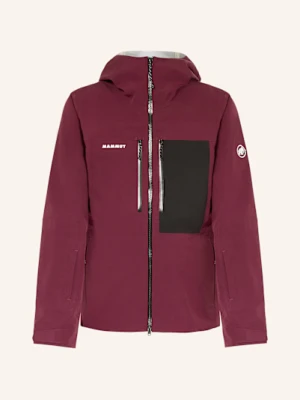 Mammut Kurtka Narciarska Z Hardshellu Stoney rot