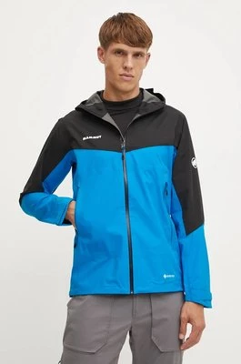 Mammut kurtka outdoorowa Convey Tour HS kolor turkusowy gore-tex