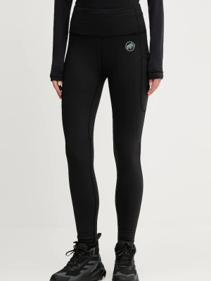 Mammut legginsy sportowe damskie Crag Winter czarny