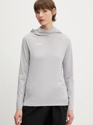 Mammut longsleeve sportowy Selun FL kolor szary