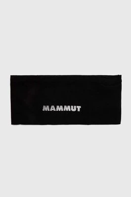Mammut opaska na głowę Tree Wool kolor czarny 1191.01930