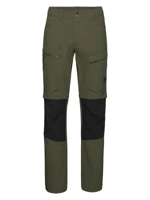 Mammut Spodnie funkcyjne "Zinal Hybrid Zip Off" w kolorze khaki rozmiar: 46