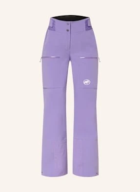Mammut Spodnie Narciarskie Z Hardshellu Stoney lila