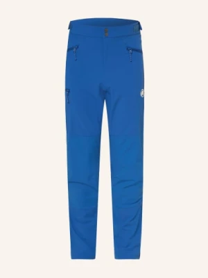 Mammut Spodnie Softshellowe Courmayeur So blau