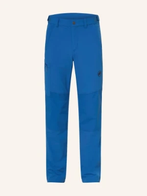 Mammut Spodnie Softshellowe Runbold Guide So blau