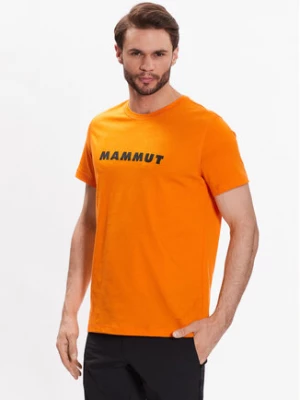 Mammut T-Shirt 1017-04030 Pomarańczowy Regular Fit