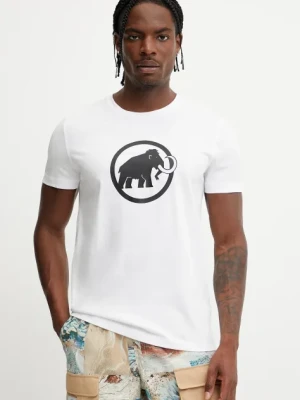 Mammut t-shirt Core męski kolor biały z nadrukiem 1017.05891