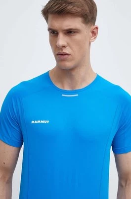 Mammut t-shirt funkcyjny OUTDOOR kolor niebieski