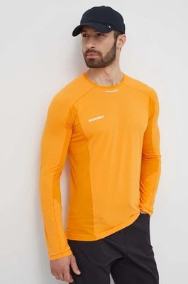 Mammut t-shirt kolor pomarańczowy