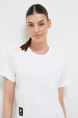 Mammut t-shirt Massone damski kolor biały