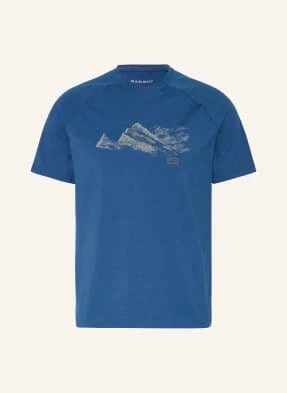 Mammut T-Shirt Mountain blau