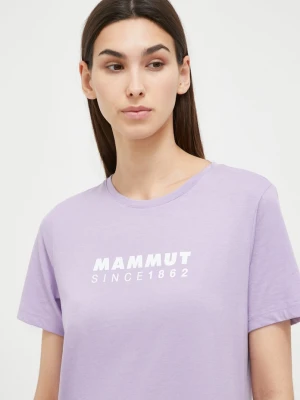 Mammut t-shirt sportowy Core fioletowy