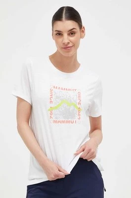 Mammut t-shirt sportowy Core kolor biały