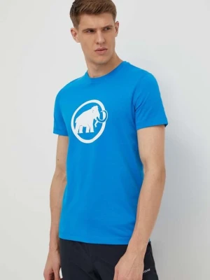 Mammut t-shirt sportowy Core kolor niebieski