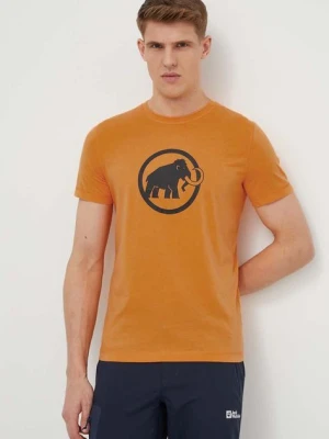 Mammut t-shirt sportowy Core kolor pomarańczowy