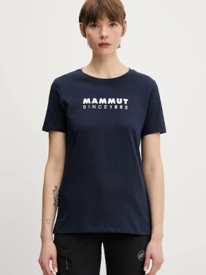 Zdjęcie produktu Mammut t-shirt sportowy damski kolor granatowy 1017-03903