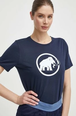 Mammut t-shirt sportowy Mammut Core kolor granatowy