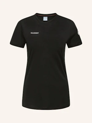 Mammut T-Shirt Tree Wool Z Wełną Merino schwarz