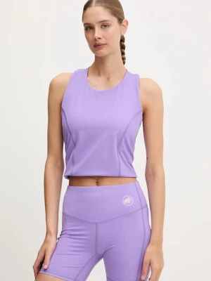 Mammut top sportowy Massone kolor fioletowy 1017-06480