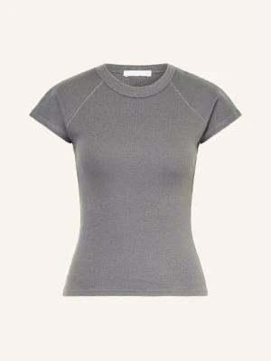 Mandala Koszulka Funkcyjna Slim Fit Ribbed grau