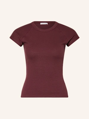 Mandala Koszulka Funkcyjna Slim Fit Ribbed lila