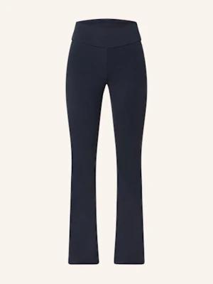 Mandala Spodnie Do Jogi Classic Rolldown blau