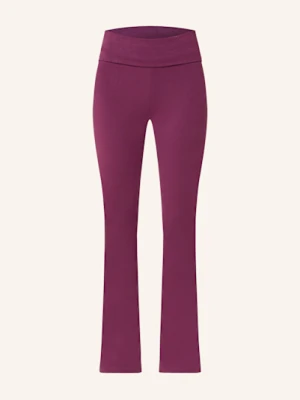 Mandala Spodnie Do Jogi Classic Rolldown lila