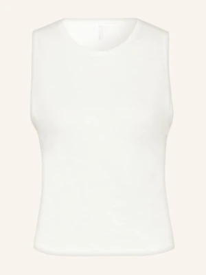 Mandala Top Do Jogi Side Ruffled weiss