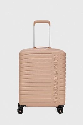 Mandarina Duck walizka FLYDUCK kolor beżowy P10KNV01
