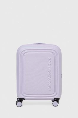 Mandarina Duck walizka LOGODUCK + kolor fioletowy P10SZV54