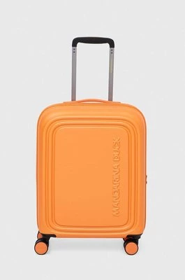 Mandarina Duck walizka LOGODUCK + kolor pomarańczowy P10SZV54