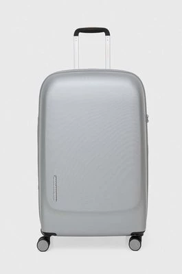 Mandarina Duck walizka D-DROP 2.0 kolor srebrny P10KVV03