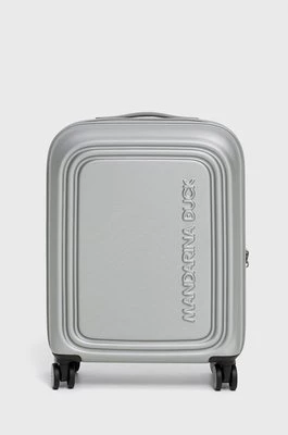 Mandarina Duck walizka LOGODUCK + kolor srebrny P10SZV54