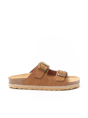 Mandel Klapki "Alberto" w kolorze jasnobrązowym rozmiar: 37