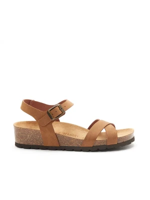 Mandel Sandały "Sara" w kolorze jasnobrązowym rozmiar: 39