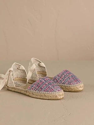 Manebi espadryle Flat Valenciana Espadrilles kolor różowy G 0.6 P0