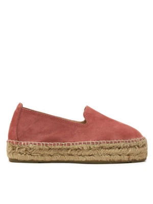 Manebi Espadryle Hamptons Double Sole Espadrilles R 7.0 D0 Różowy