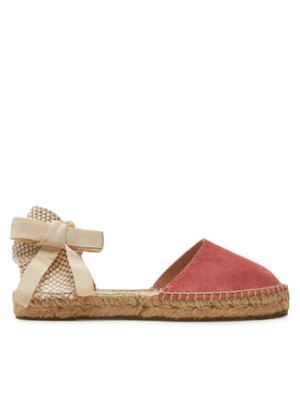 Manebi Espadryle Hamptons Flat Valenciana Espadrilles R 7.0 P0 Bordowy