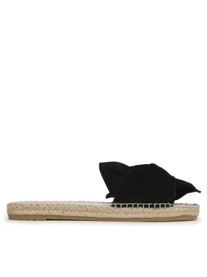 Manebi Espadryle Sandals With Knot K 1.0 JK Czarny