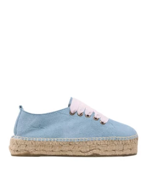 Manebi Espadryle Sneakers D M 3.0 E0 Błękitny