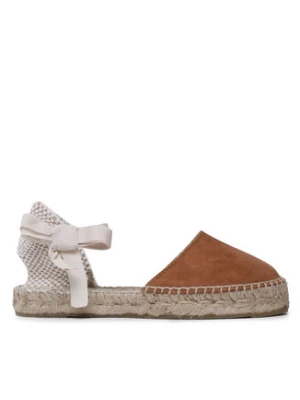 Manebi Espadryle Suede Flat Valenciana Espadrilles R 3.9 P0 Brązowy